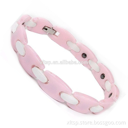 Fashion Ceramic Magnetic Healthy White Bracelet